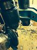 water pump replacement on L67-grind-stud.jpg