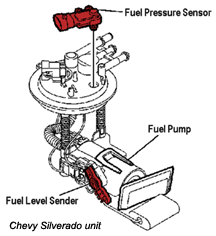 Fuel Tank Pressure Sensor for Buick Chevy GMC Hummer Pontiac Oldsmobile