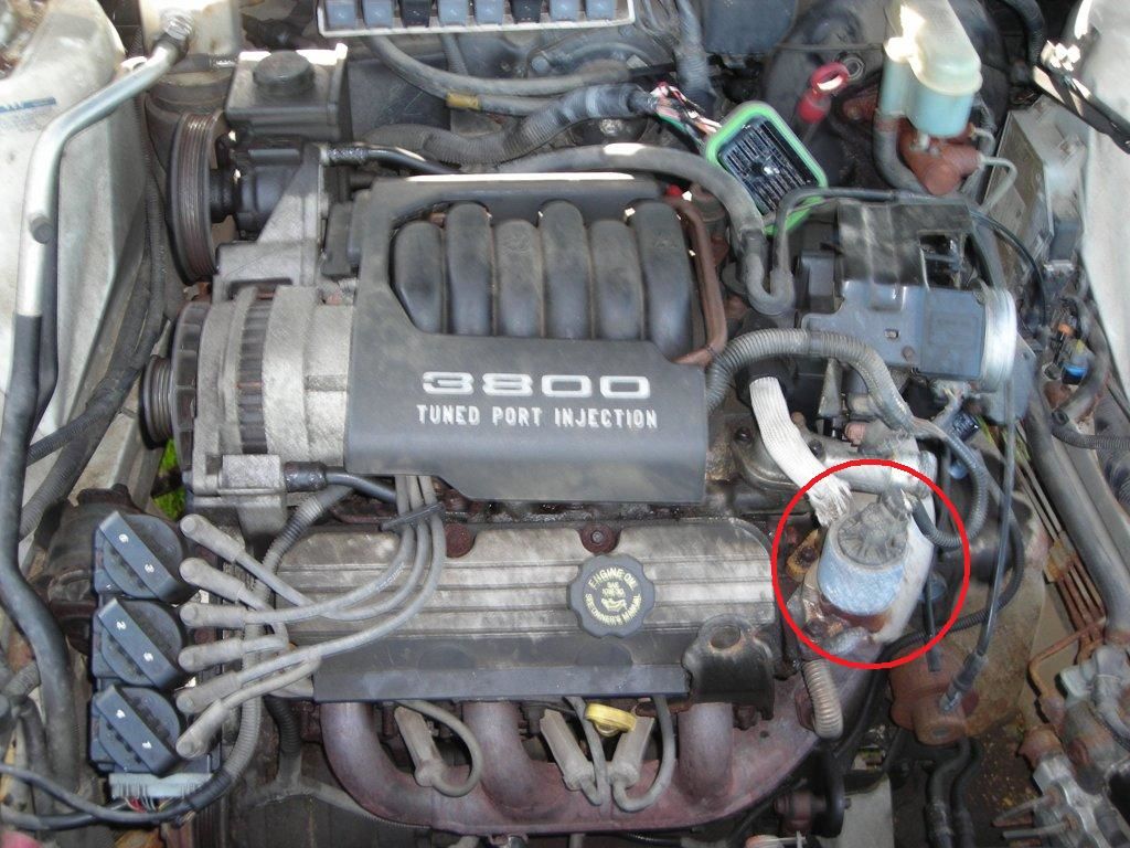 EGR valve location - GM Forum - Buick, Cadillac, Olds, GMC ... 1992 3800 v6 engine diagram 